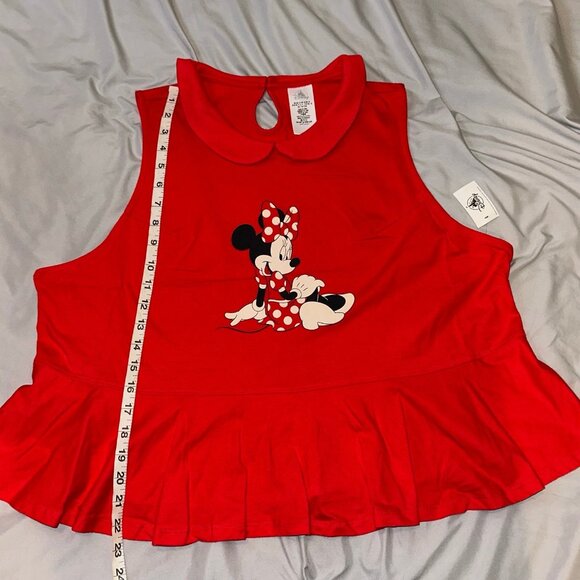 NEW WOMENS DISNEY MINNIE MOUSE TOP - Picture 4 of 7